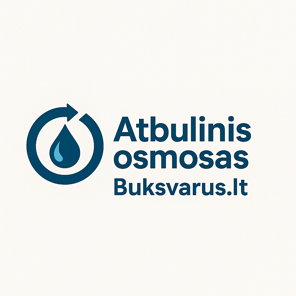 Kaip veikia osmoso filtrai